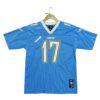 Maillot manches courtes enfant bleu Reebok Equipe Los Angeles Chargers
