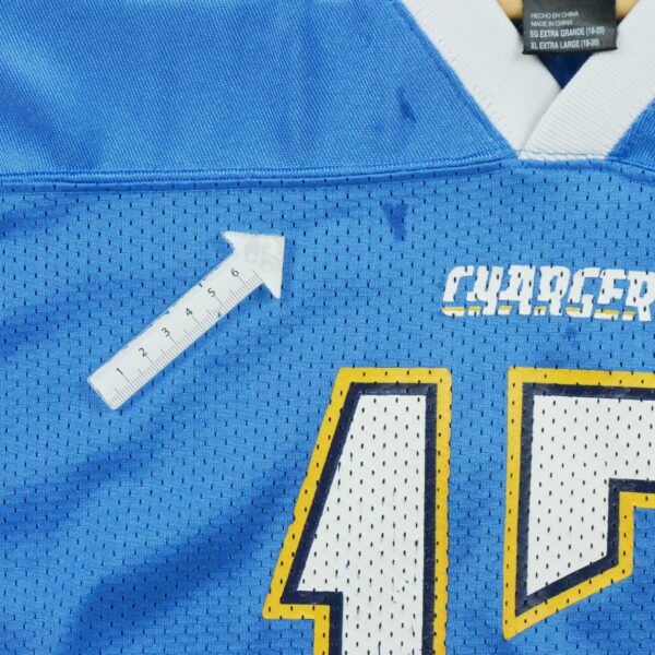 Maillot manches courtes enfant bleu Reebok Equipe Los Angeles Chargers
