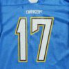 Maillot manches courtes enfant bleu Reebok Equipe Los Angeles Chargers