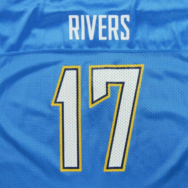Maillot manches courtes enfant bleu Reebok Equipe Los Angeles Chargers