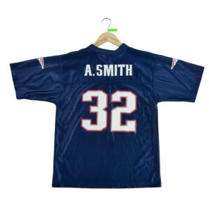 Maillot manches courtes enfant marine NFL Equipe New England Patriots