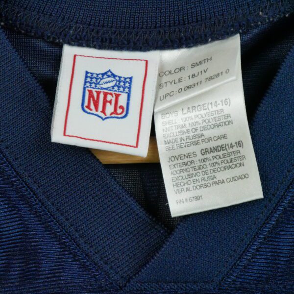 Maillot manches courtes enfant marine NFL Equipe New England Patriots