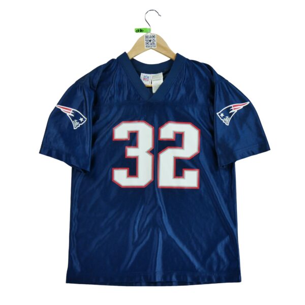 Maillot manches courtes enfant marine NFL Equipe New England Patriots