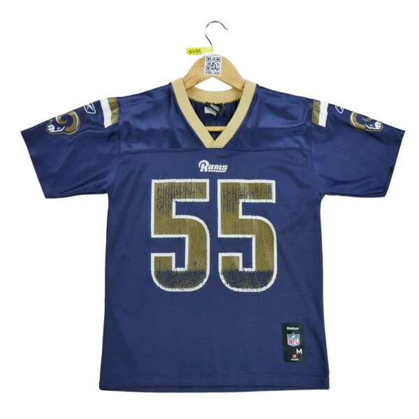 Maillot manches courtes enfant marine Reebok Equipe Los Angeles Rams
