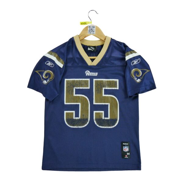 Maillot manches courtes enfant marine Reebok Equipe Los Angeles Rams