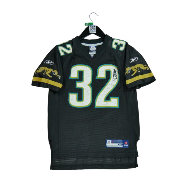 Maillot manches courtes enfant noir Reebok Equipe Jacksonville Jaguars