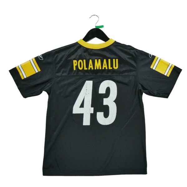 Maillot manches courtes enfant noir Reebok Equipe Pittsburgh Steelers