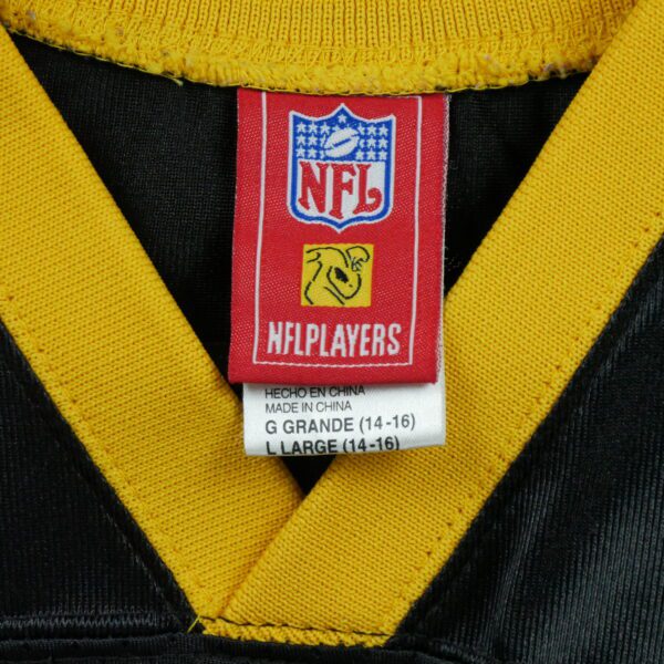 Maillot manches courtes enfant noir Reebok Equipe Pittsburgh Steelers