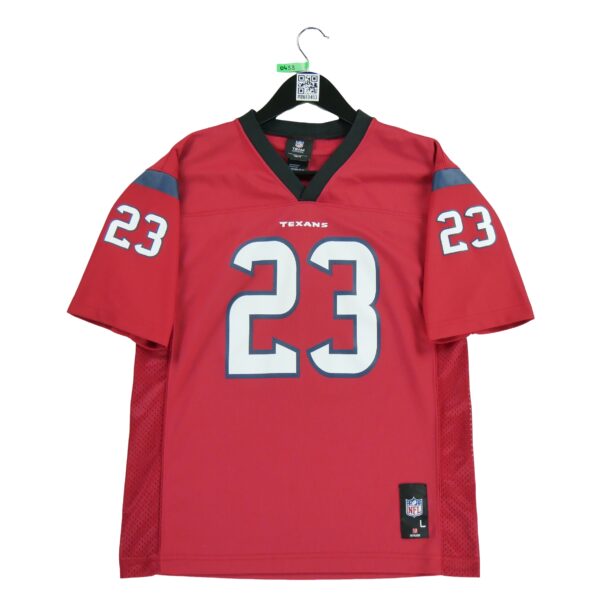 Maillot manches courtes enfant rouge NFL Team Apparel Equipe Houston Texans