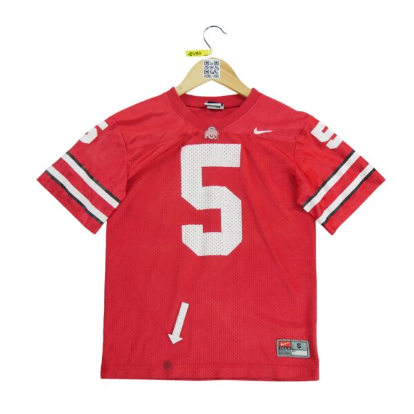Maillot manches courtes enfant rouge Nike Equipe Ohio State