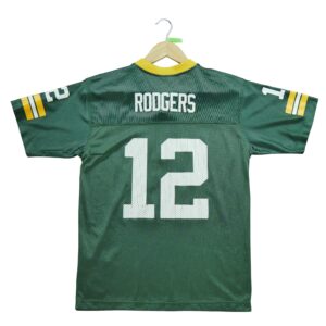 Maillot manches courtes enfant vert NFL Team Apparel Equipe Green Bay Packers