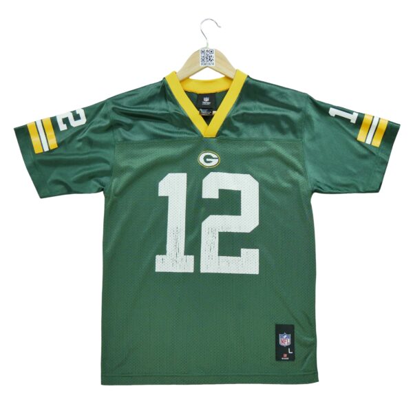 Maillot manches courtes enfant vert NFL Team Apparel Equipe Green Bay Packers