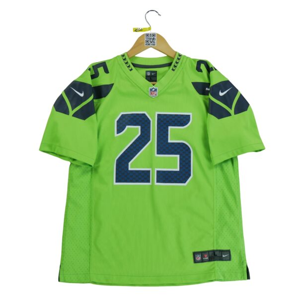 Maillot manches courtes enfant vert Nike Equipe Seattle Seahawks