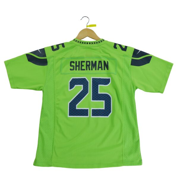 Maillot manches courtes enfant vert Nike Equipe Seattle Seahawks