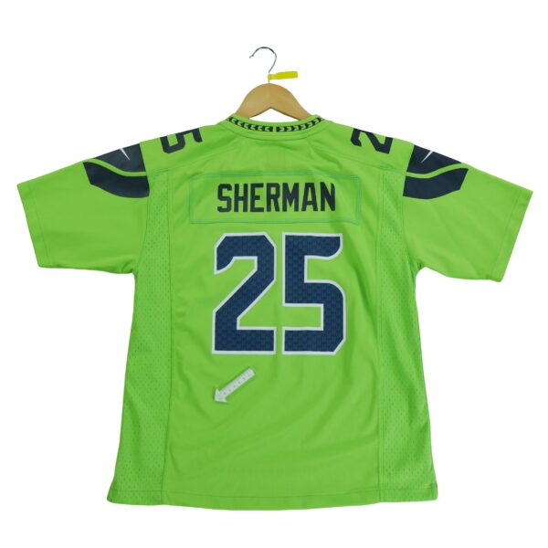 Maillot manches courtes enfant vert Nike Equipe Seattle Seahawks
