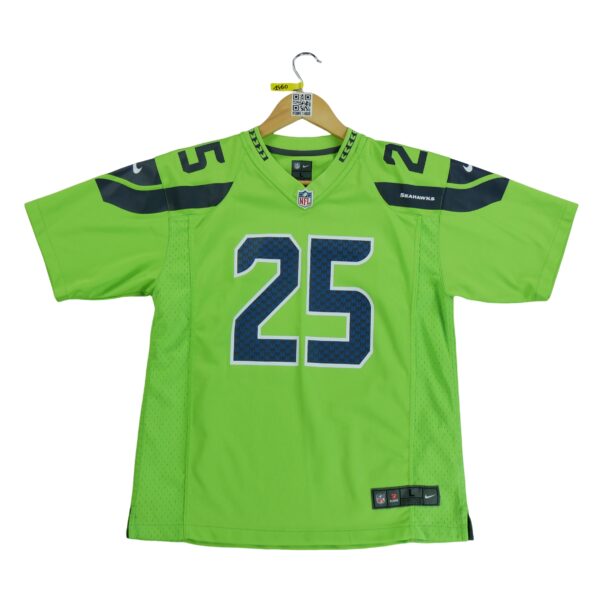 Maillot manches courtes enfant vert Nike Equipe Seattle Seahawks