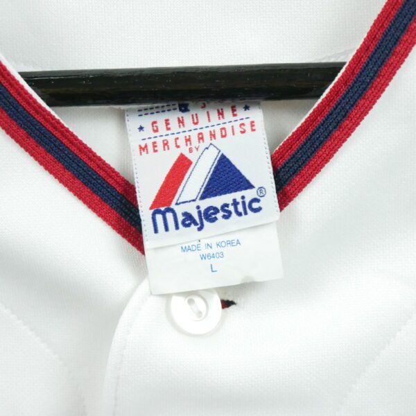 Maillot manches courtes femme blanc Majestic Equipe Washington Nationals