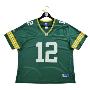 Maillot manches courtes femme vert Reebok Equipe Green Bay Packers
