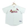 Maillot manches courtes homme blanc Majestic Equipe Saint Louis Cardinals