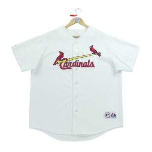 Maillot manches courtes homme blanc Majestic Equipe Saint Louis Cardinals