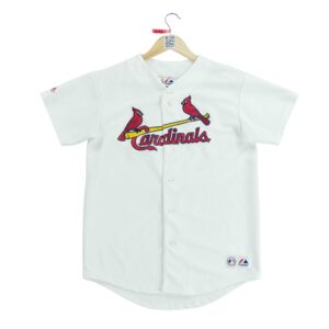 Maillot manches courtes homme blanc Majestic Equipe Saint Louis Cardinals