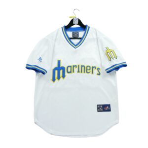 Maillot manches courtes homme blanc Majestic Equipe Seattle Mariners