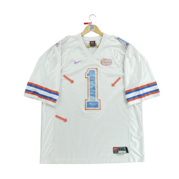 Maillot manches courtes homme blanc Nike Equipe Florida Gators