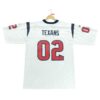 Maillot manches courtes homme blanc Reebok Equipe Houston Texans