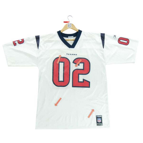 Maillot manches courtes homme blanc Reebok Equipe Houston Texans