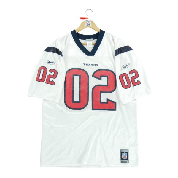 Maillot manches courtes homme blanc Reebok Equipe Houston Texans