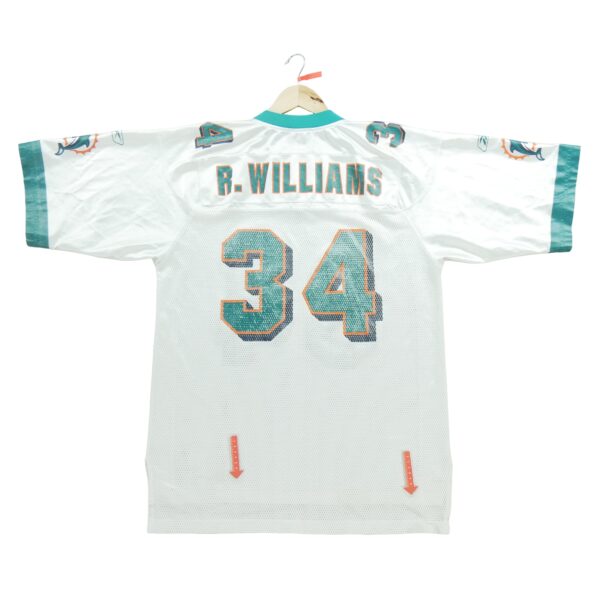 Maillot manches courtes homme blanc Reebok Equipe Miami Dolphins
