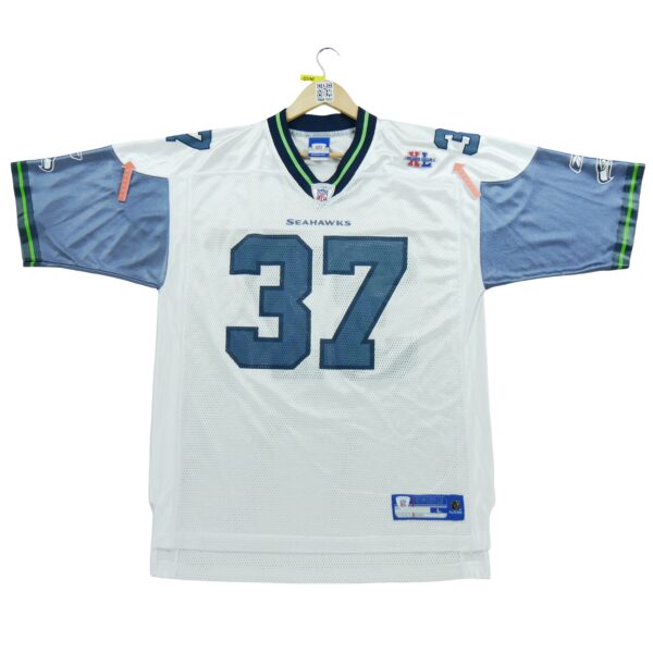 Maillot manches courtes homme blanc Reebok Equipe Seattle Seahawks