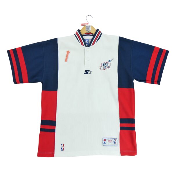 Maillot manches courtes homme blanc Starter Equipe Houston Rockets