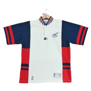 Maillot manches courtes homme blanc Starter Equipe Houston Rockets