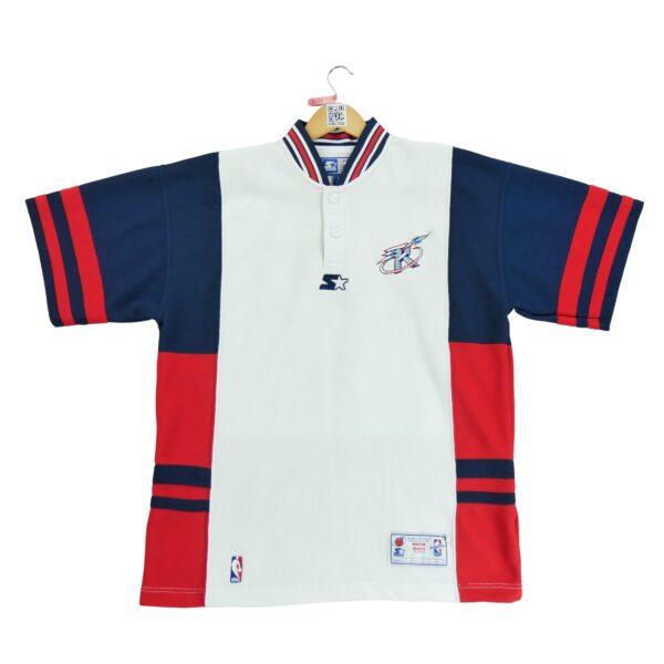 Maillot manches courtes homme blanc Starter Equipe Houston Rockets