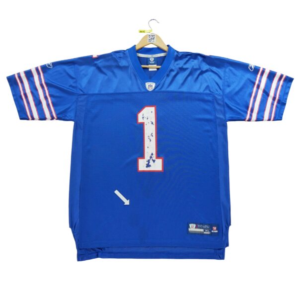 Maillot manches courtes homme bleu Reebok Equipe Buffalo Bills