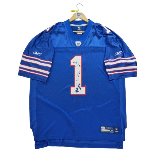 Maillot manches courtes homme bleu Reebok Equipe Buffalo Bills