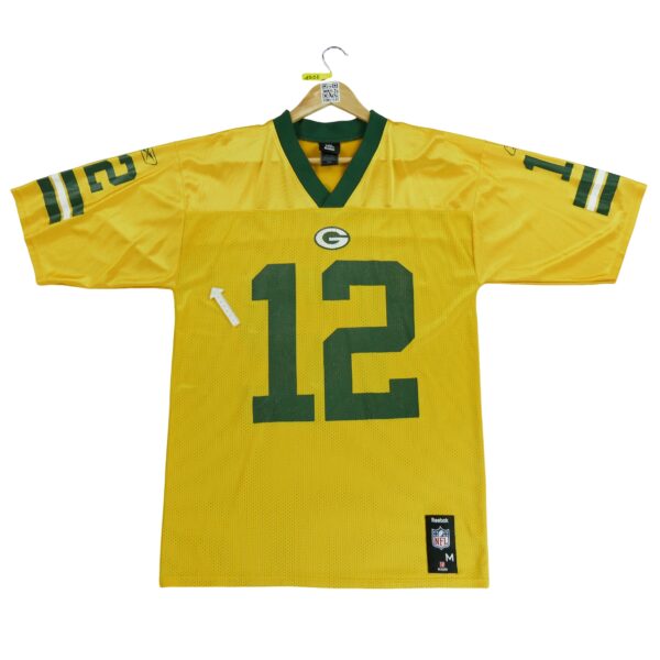Maillot manches courtes homme jaune Reebok Equipe Green Bay Packers