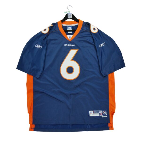 Maillot manches courtes homme marine Reebok Equipe Denver Broncos