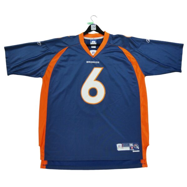 Maillot manches courtes homme marine Reebok Equipe Denver Broncos