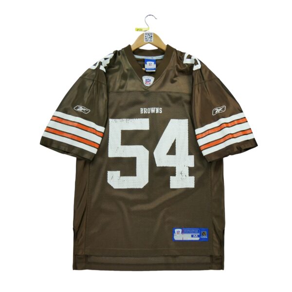Maillot manches courtes homme marron Reebok Equipe Cleveland Browns