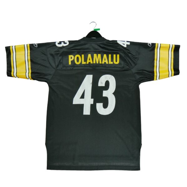 Maillot manches courtes homme noir Reebok Equipe Pittsburgh Steelers