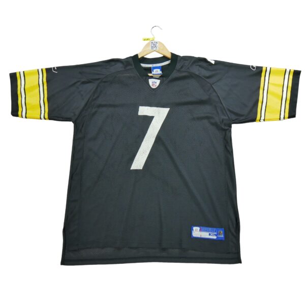 Maillot manches courtes homme noir Reebok Equipe Pittsburgh Steelers
