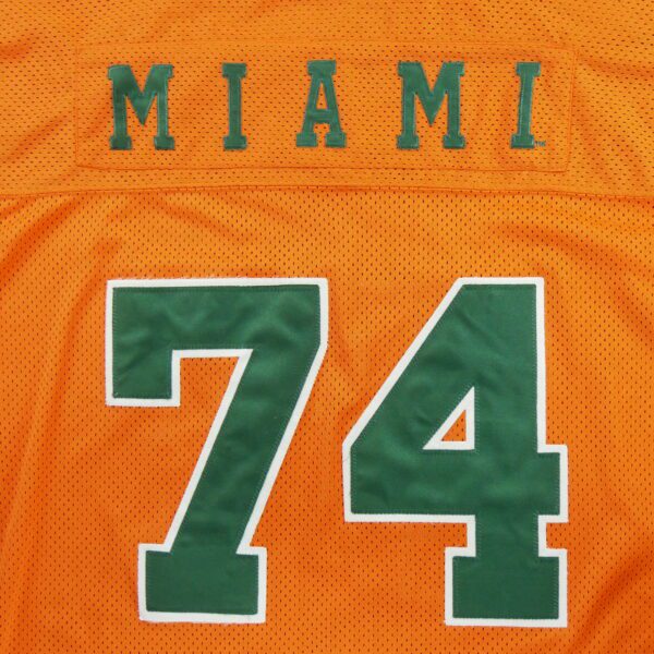 Maillot manches courtes homme orange Colosseum Equipe Miami Oh