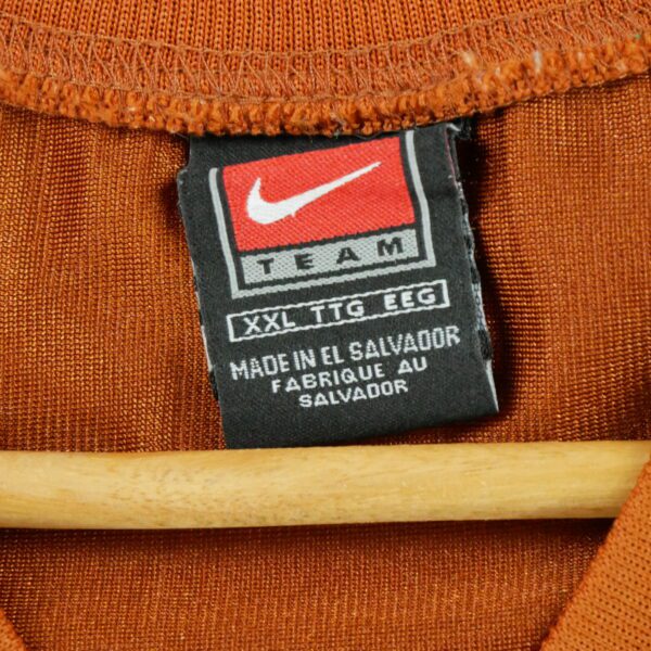 Maillot manches courtes homme orange Nike Equipe Texas