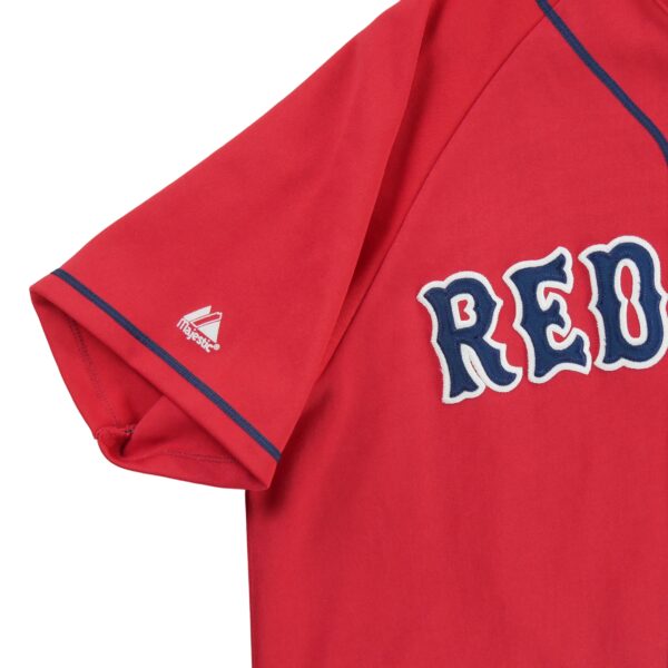 Maillot manches courtes homme rouge Majestic Equipe Red Sox de Boston