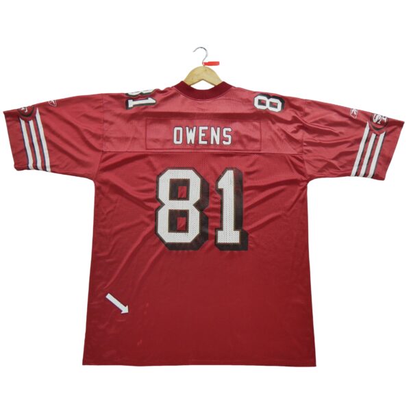 Maillot manches courtes homme rouge Reebok Equipe San Francisco 49ers
