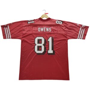 Maillot manches courtes homme rouge Reebok Equipe San Francisco 49ers