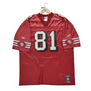 Maillot manches courtes homme rouge Reebok Equipe San Francisco 49ers