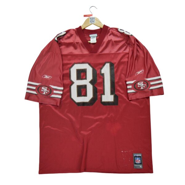 Maillot manches courtes homme rouge Reebok Equipe San Francisco 49ers